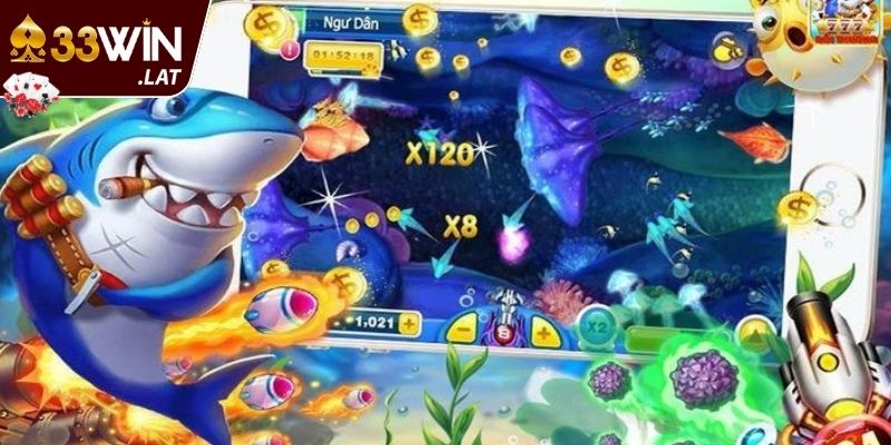 Ocean Adventure với bối cảnh đại dương sống động